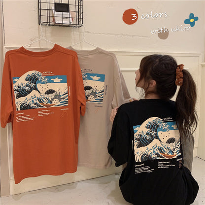 Women's printed short sleeve t-shirt