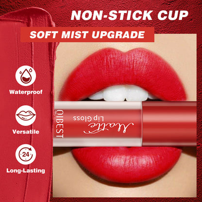 Matte Finish No Stain On Cup Lip Lacquer Waterproof