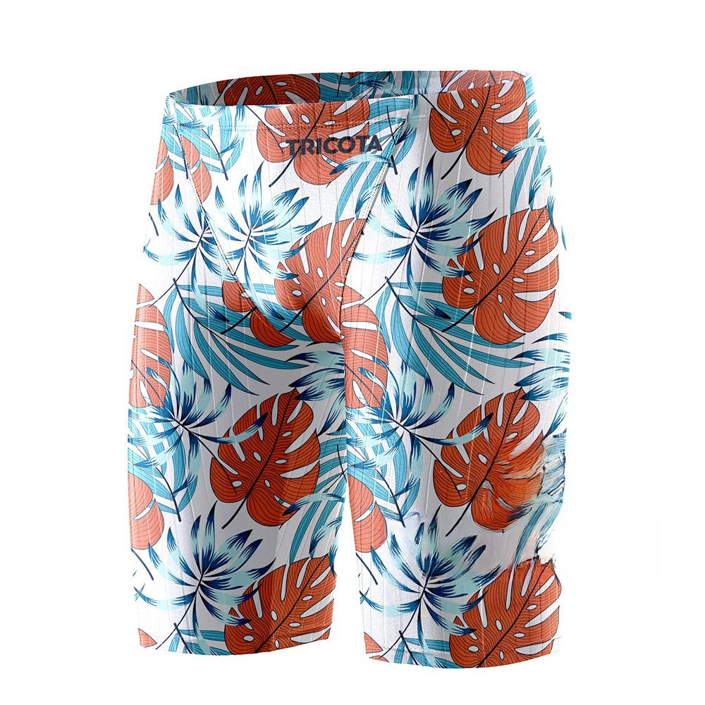 Men's Swimming Trunks Breathable Ice Silk Feeling Quick-dry Pants Swimming Equipment Summer 3D