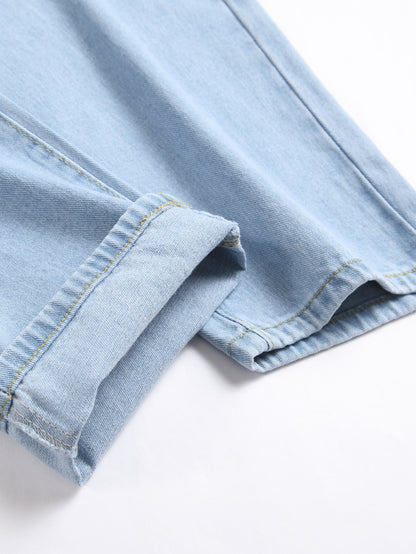 Fashionable And Exquisite Embroidered Men's Jeans