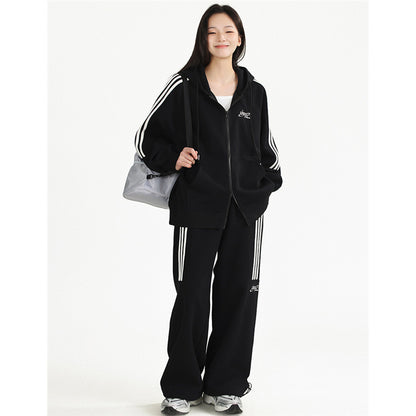Hooded Sweater Korean Style Loose Slimming Two-piece Suit