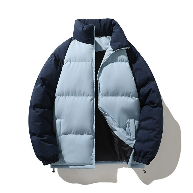 Stitching Thickening Cotton Coat Jacket Male