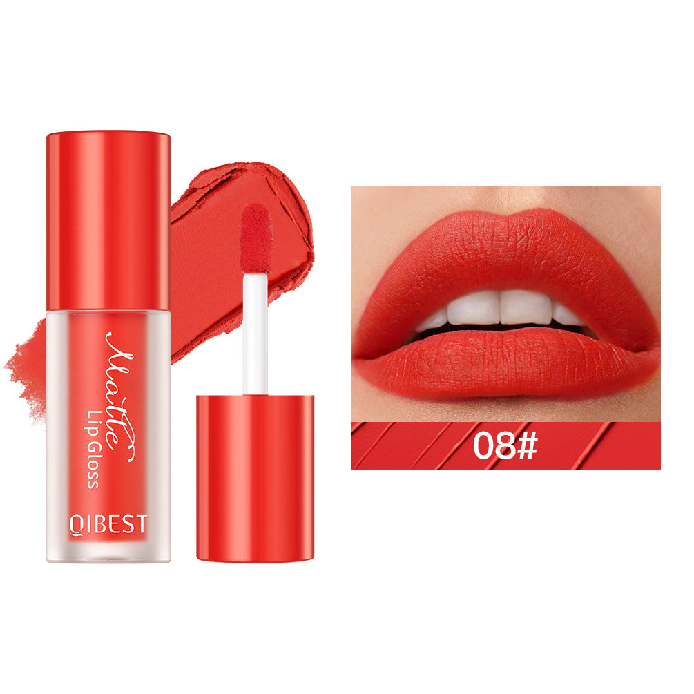 Matte Finish No Stain On Cup Lip Lacquer Waterproof