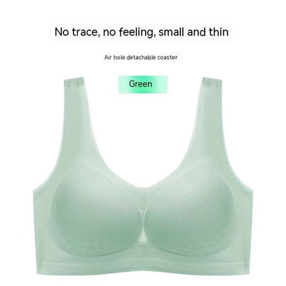 Women's Fashion Ice Silk Wireless Vest Underwear