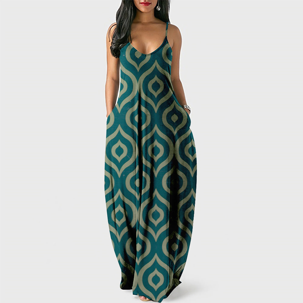 Women's Summer Cool Suspender Dress