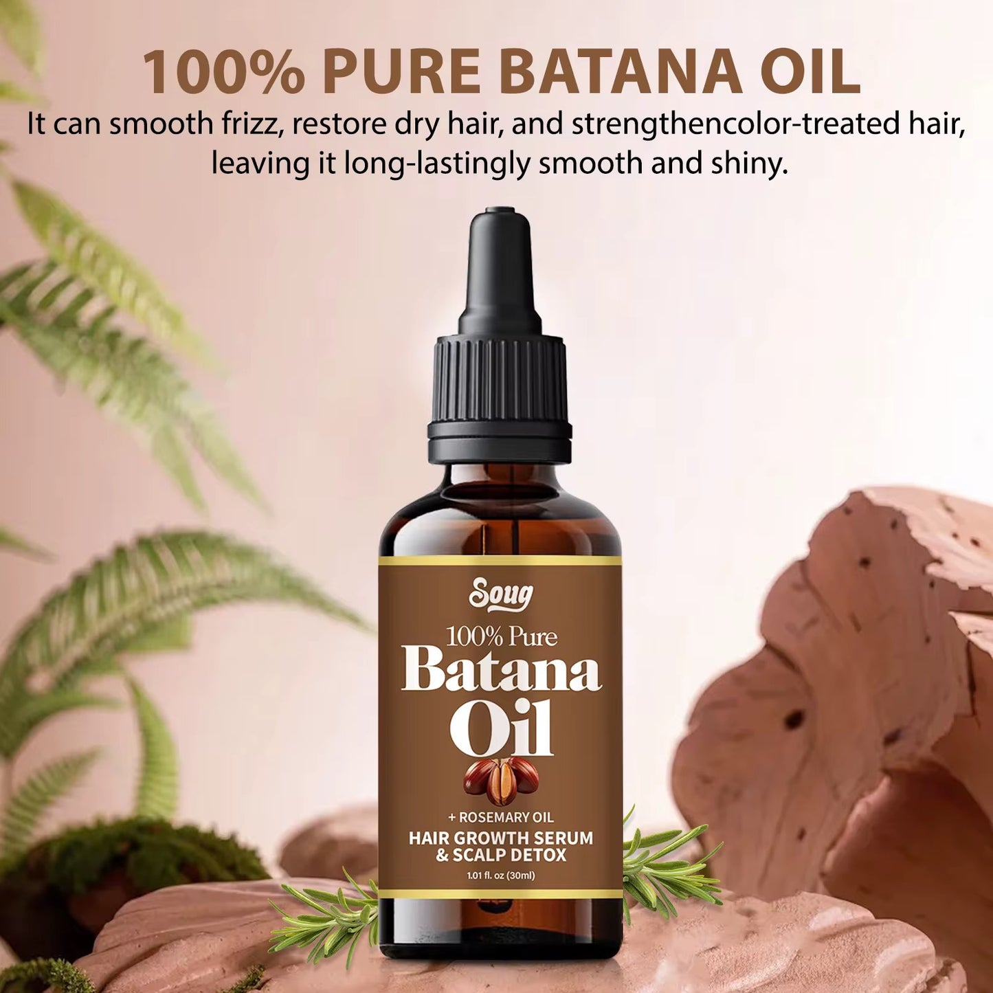 Organic Batana Oil Rosemary Hair Styling Cream