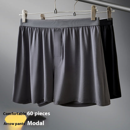 Mid Waist Arrow Pants Loose Breathable Boxer Briefs