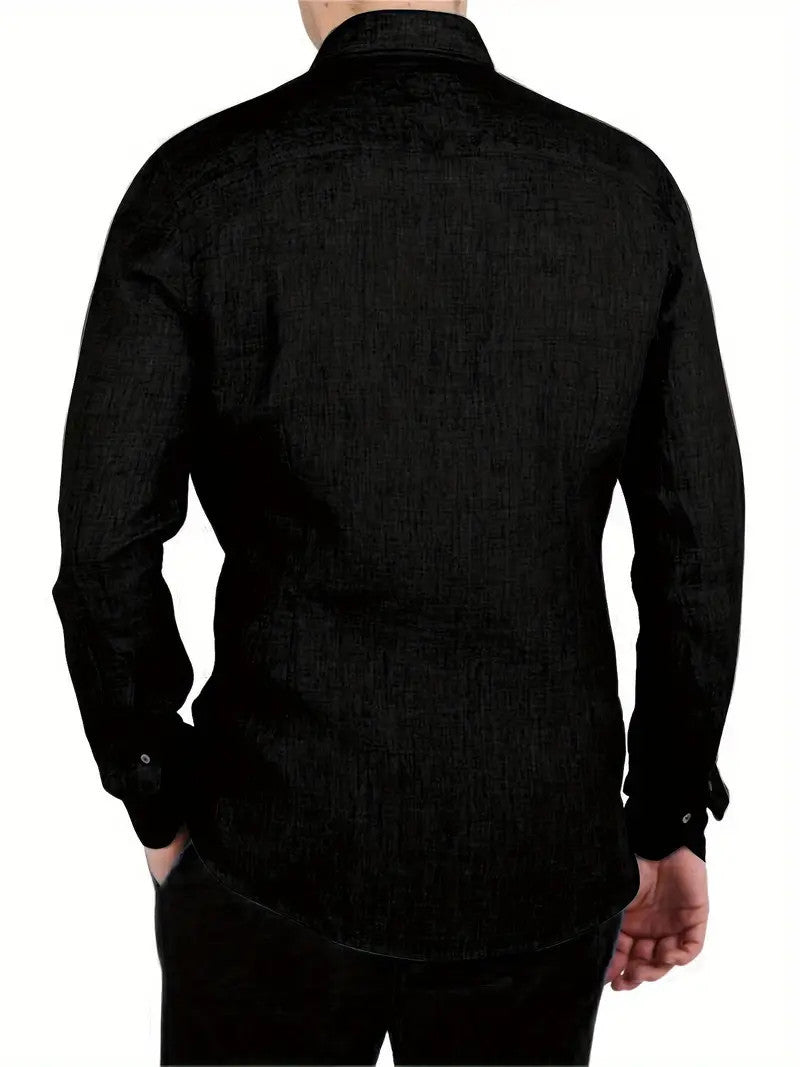 Pring Summer Green Casual Long Sleeved Shirt And Shorts Set