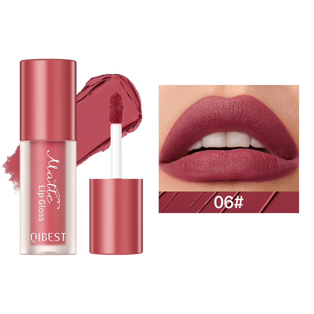 Matte Finish No Stain On Cup Lip Lacquer Waterproof