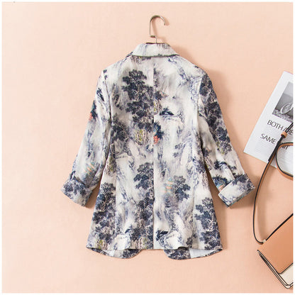 Digital printed suit