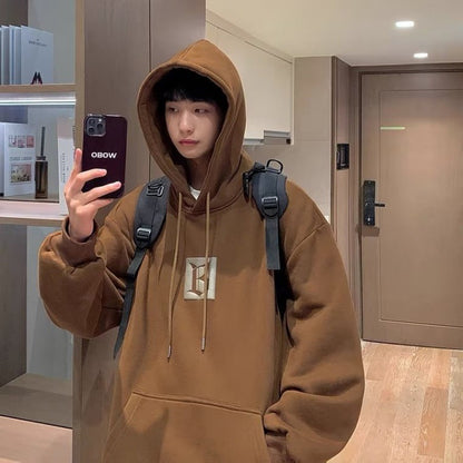 Vintage Hooded Oversized Sweater Jacket