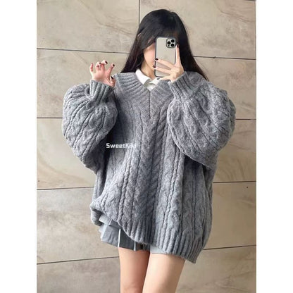 Outerwear Idle Style Design Sense Niche Thermal Sweater Top
