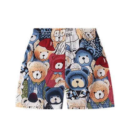 Children's New Summer Printed Shorts Lightweight Breathable