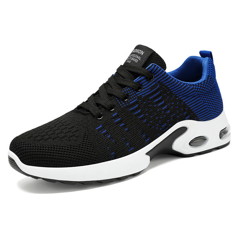 Men's Flyknit Mesh Breathable Casual Soft Sole Sneakers