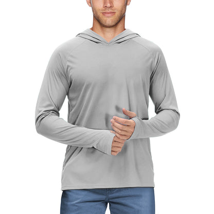 UV Protection Hooded Slim Fit Sun Protection Clothing Fishing Suits UPF50