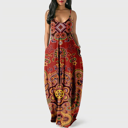 Women's Summer Cool Suspender Dress