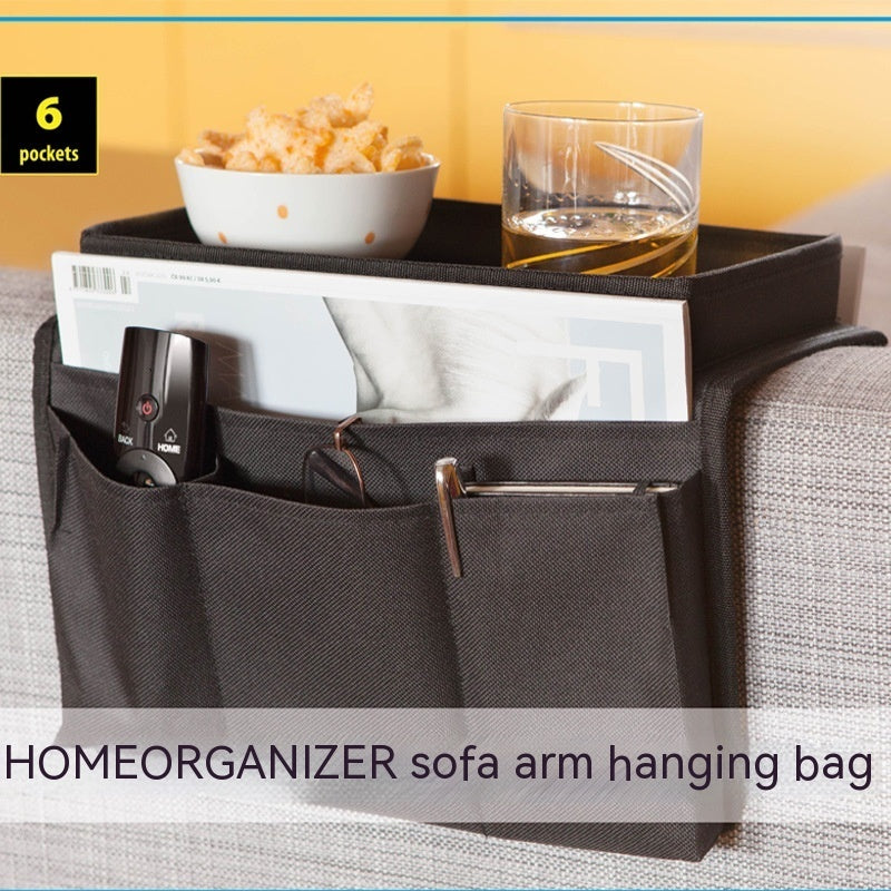 Home Sofa Handrail Hanging Storage Bag