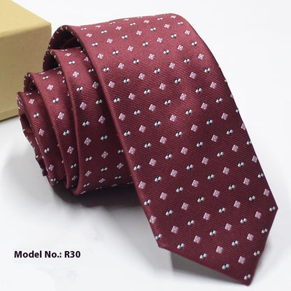 Fashion Exquisite Jacquard Tie Wedding Groom