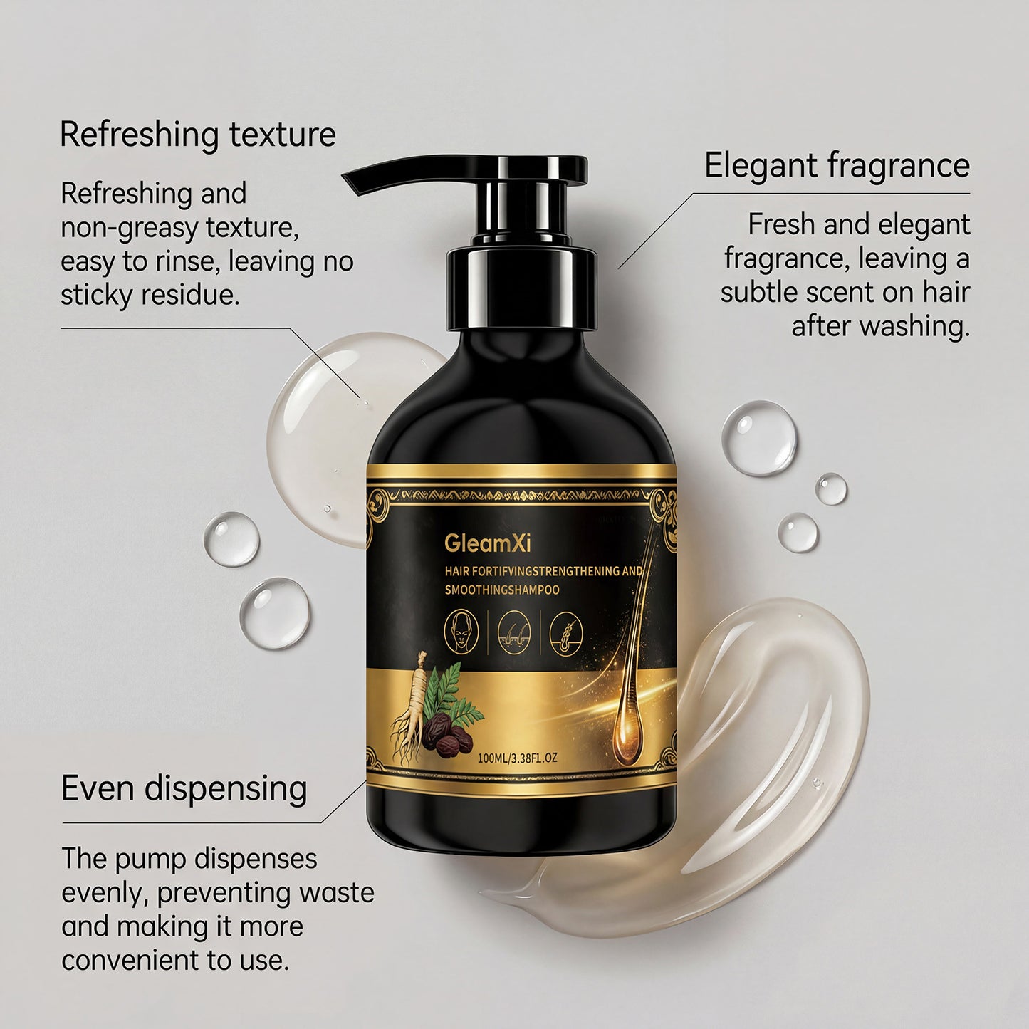 Oil-removing Volumizing Hair Root Care Shampoo