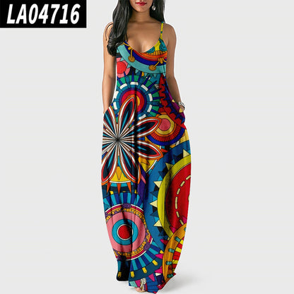 Women's Summer Cool Suspender Dress