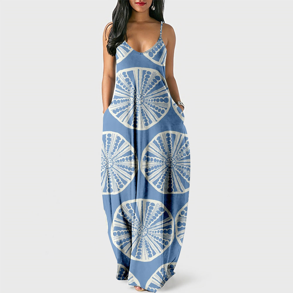 Women's Summer Cool Suspender Dress