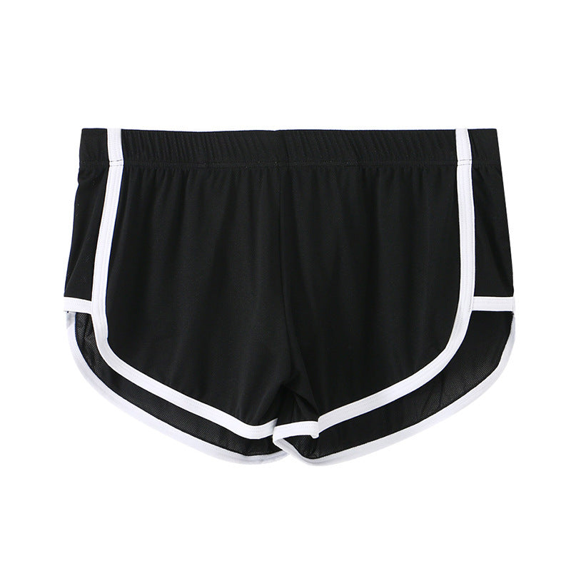 Men's Boxers Summer Ice Silk Ultra-thin Mesh Sports