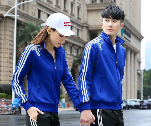 Sportswear Suit Set Couple Athletic Clothing Casual
