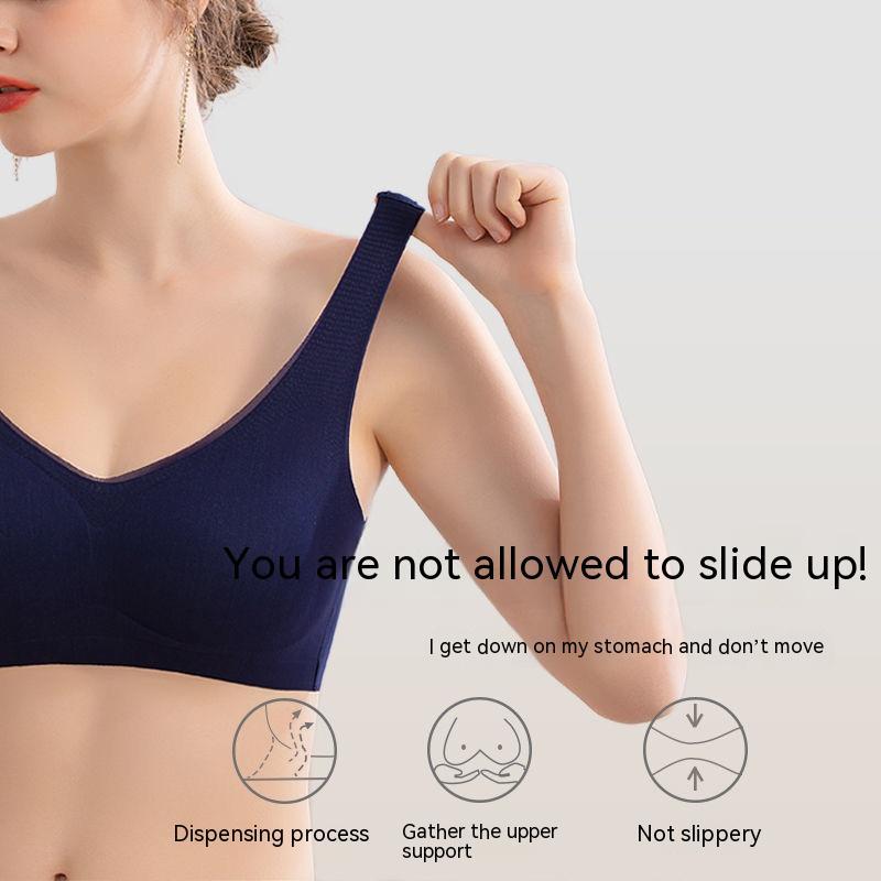 Women's Fashion Ice Silk Wireless Vest Underwear