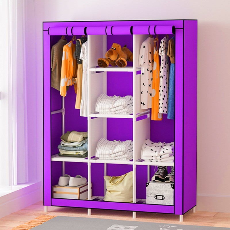 Dust-proof Household Economical Storage Simple Wardrobe