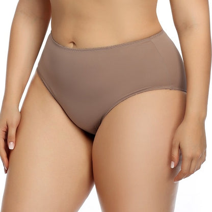 Women's high waist sexy cotton briefs