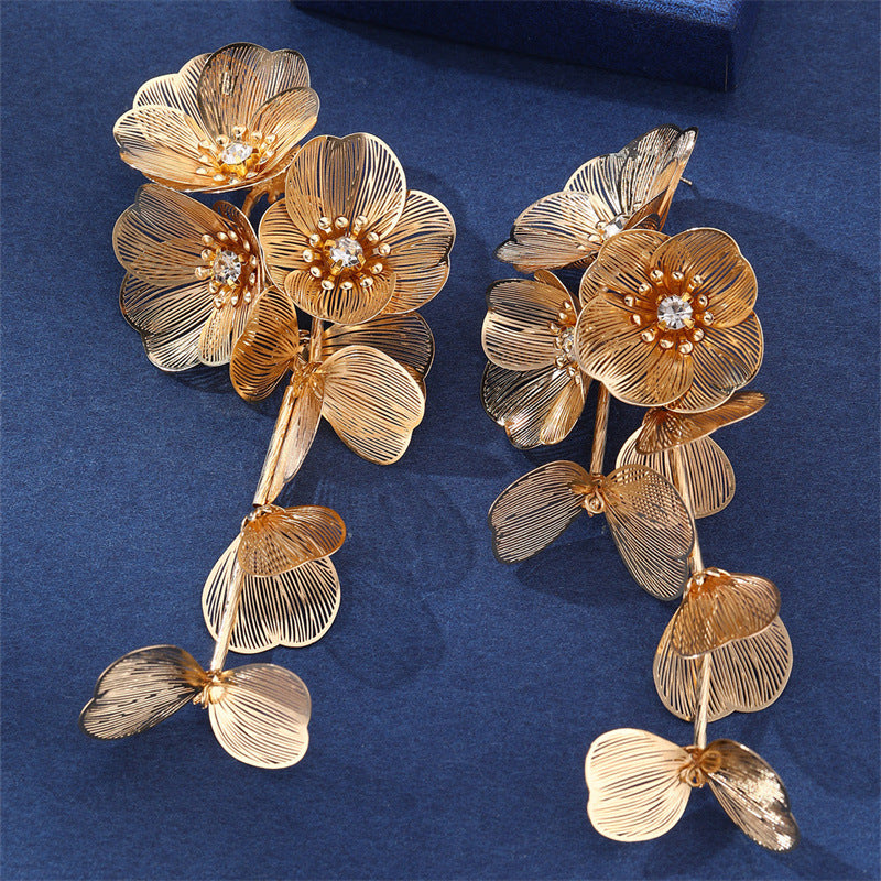 Fashion Love Heart Earrings Women's Retro