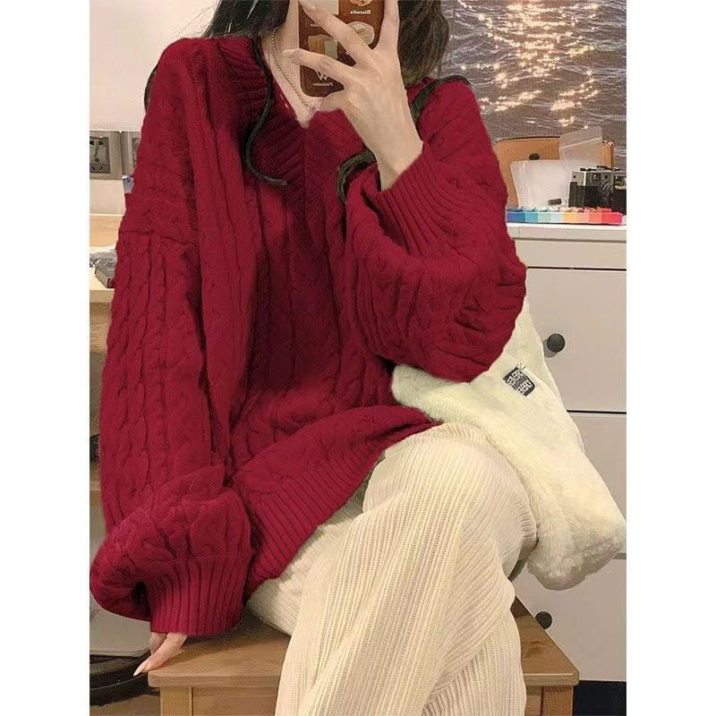 Outerwear Idle Style Design Sense Niche Thermal Sweater Top