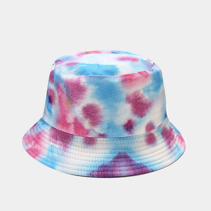 Summer Outdoor Tie-dyed Double-sided Sun Protection Hat
