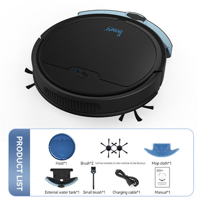 Household Sweeping Robot Automatic Sweeping Mopping Suction Integrated Mop With Water Tank
