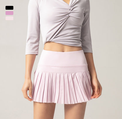 Quick-drying fitness short skirt high waist