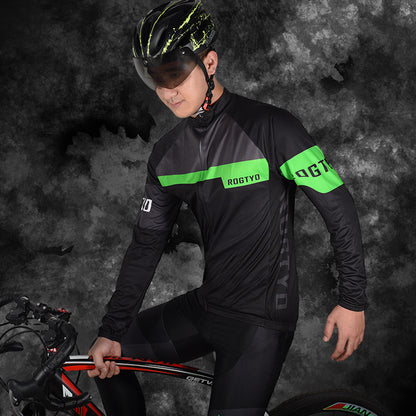 Men's And Women's Fashion Bicycle Long-sleeved Jersey Suit