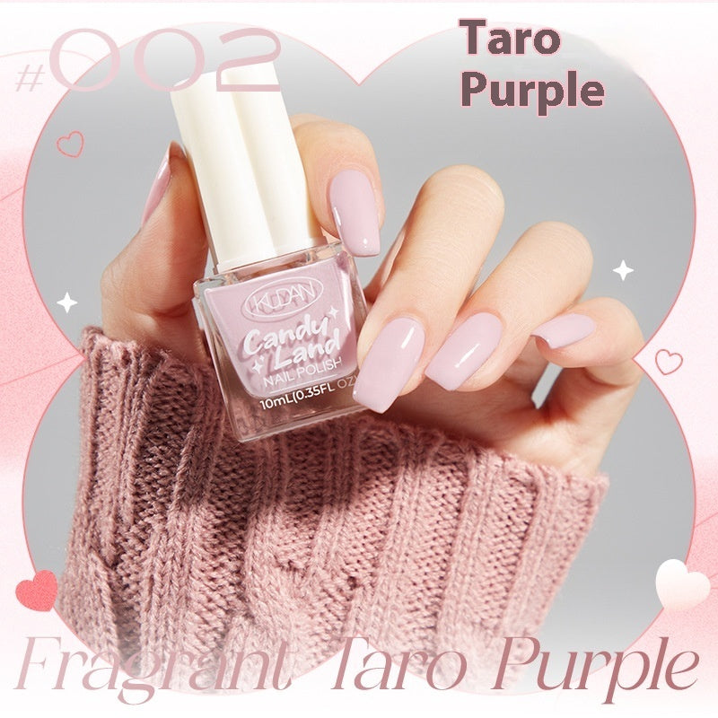 Four-leaf Clover Cover Nail Polish Water-based Baking-free Quick-drying Long Lasting And Does Not Fade Candy Paradise Nail Polish