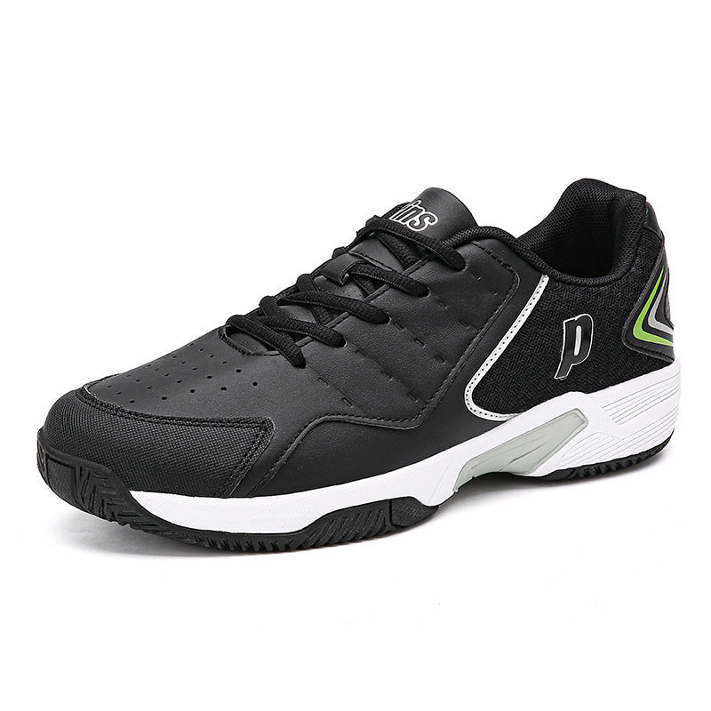 Color-blocking Mesh Splicing Outdoor Tennis Professional Shoes