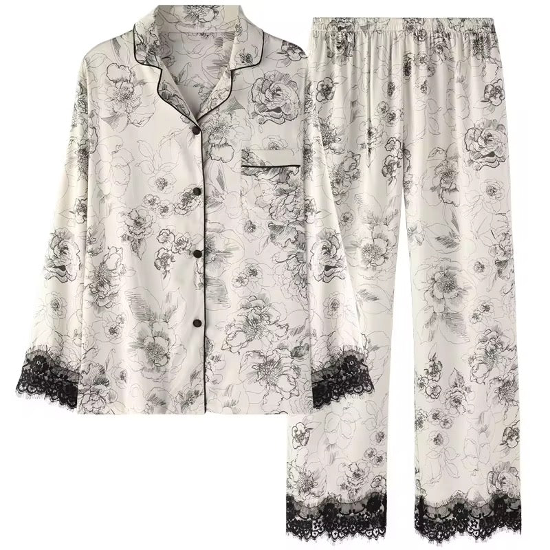 Fashion New Silk Pajamas For Women