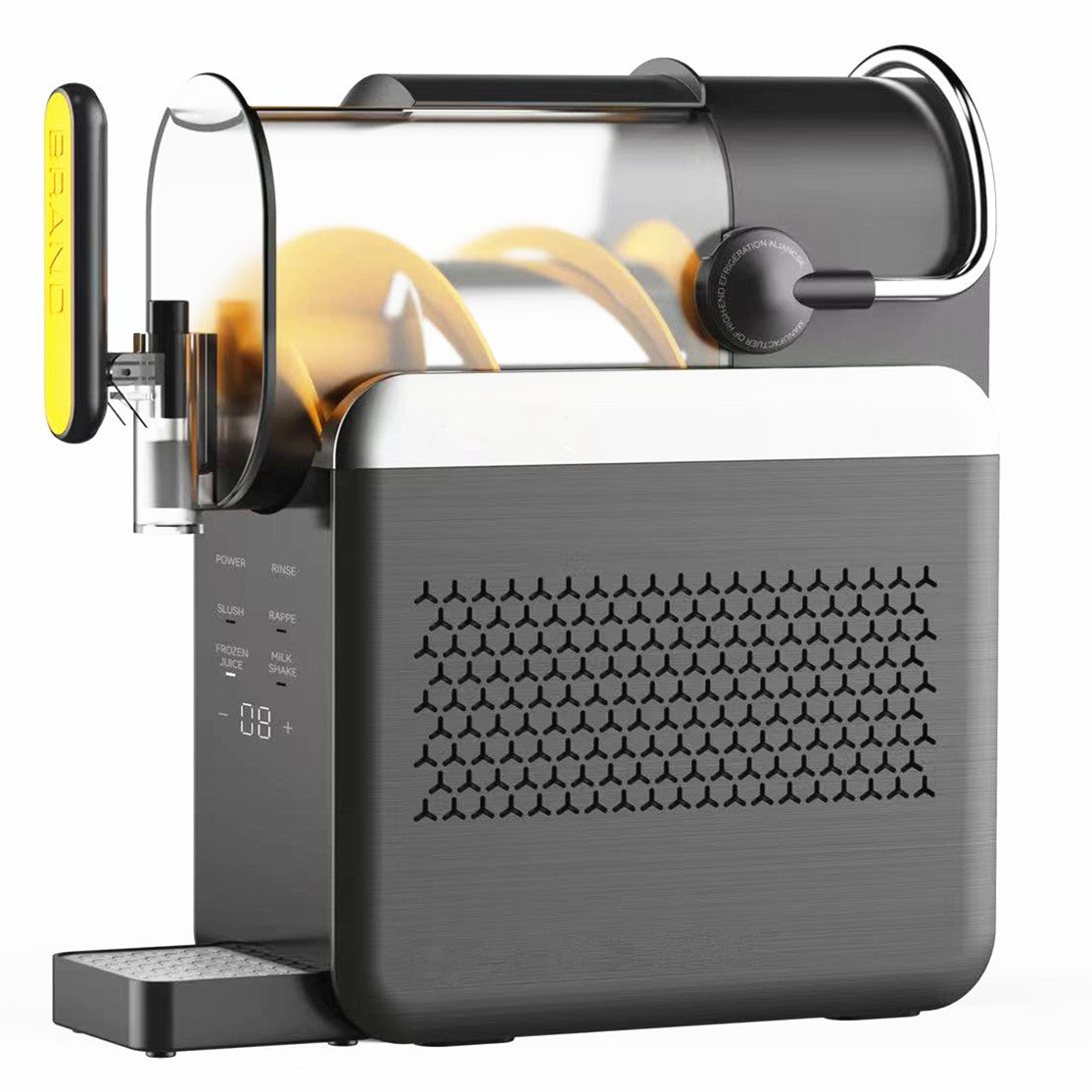 240W10-15 Minutes Slush Machine 18L Milkshake Table Ice Machine