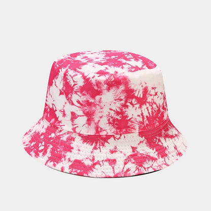 Summer Outdoor Tie-dyed Double-sided Sun Protection Hat