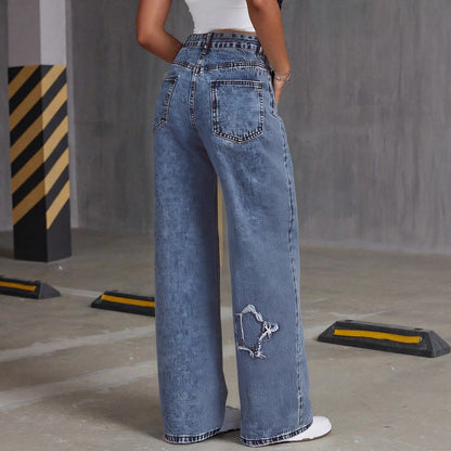 All-matching Girl's Casual Straight-leg Pants