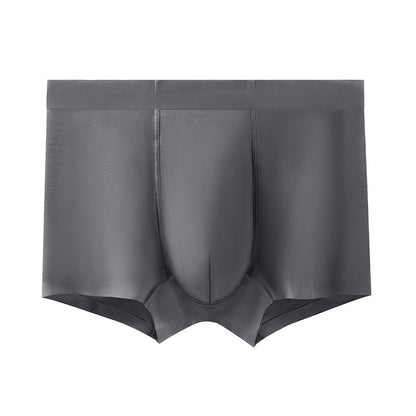 Wormwood Antibacterial Crotch Breathable Men's Boxers