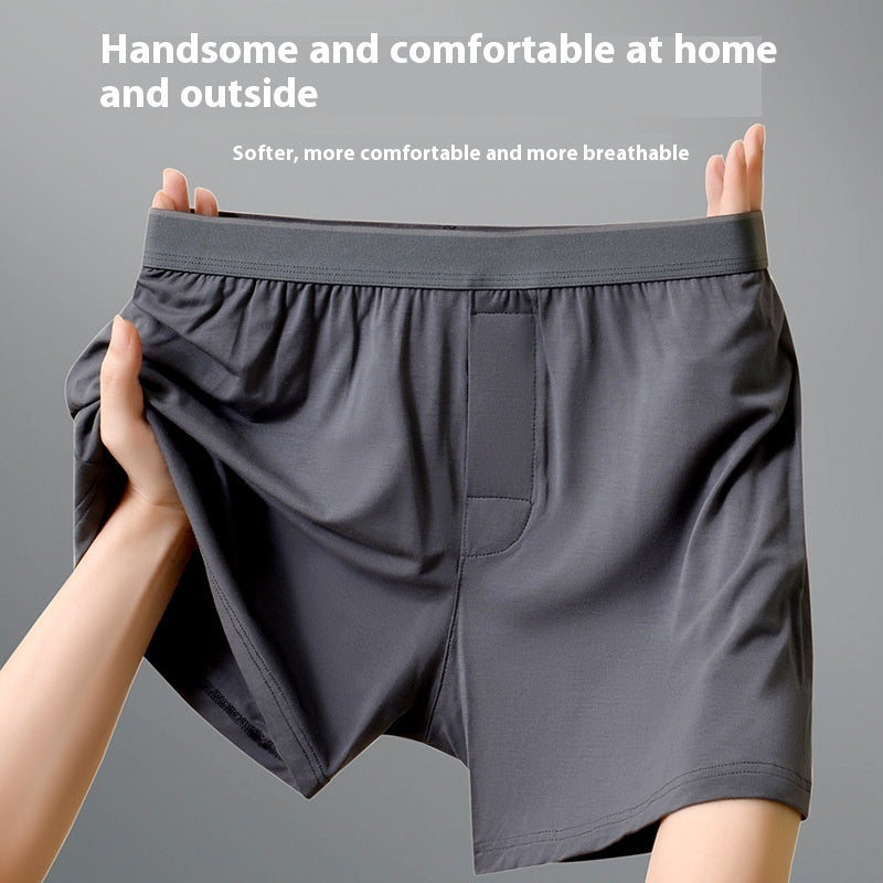 Mid Waist Arrow Pants Loose Breathable Boxer Briefs