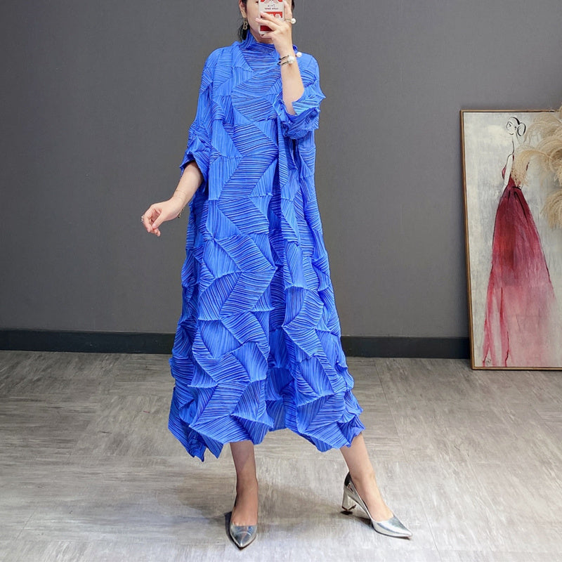 Design Sense Niche Dress Irregular Western Style Skirt