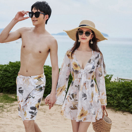 New Couple's Beach Honeymoon Vacation Bikini Hot Spring Swimsuit