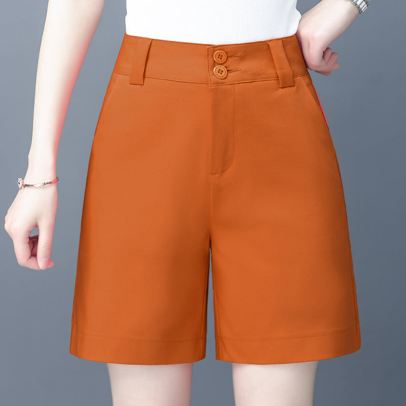 High waist a-line suit 5 points shorts