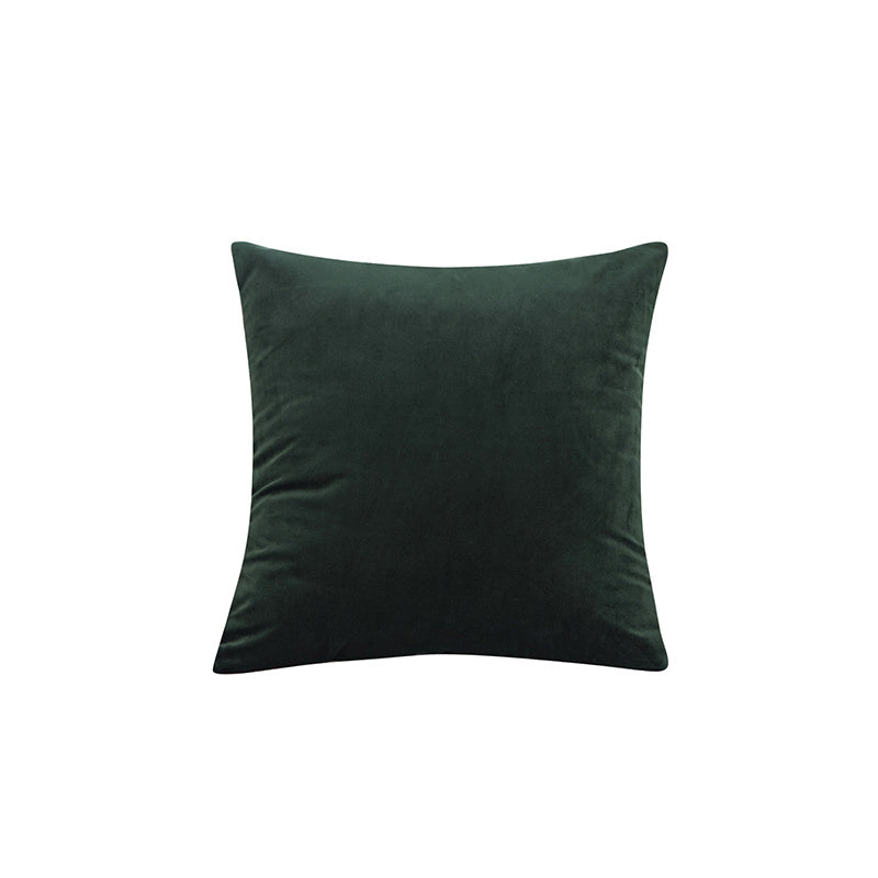 Office Car Lumbar Support Velvet Pillowcase