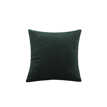 Office Car Lumbar Support Velvet Pillowcase