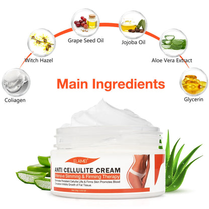 Refreshing and firming massage cream